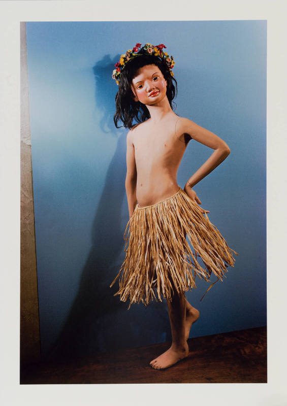 Morton Bartlett, “Hula Girl”,  Boston, Massachusetts, Kodachrome circa 1955, printed 2006, Chro…