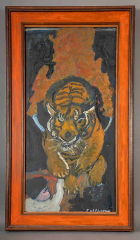Justin McCarthy, “Untitled (“Tiger leaping through a flaming hoop”)”, Weatherly, Pennsylvania, …