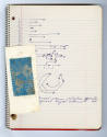 Melvin Edward Nelson, “Notebook (“Filler Book”)”, Colton, Oregon, 1961, Ballpoint pen, pencil, …