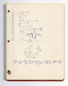 Melvin Edward Nelson, “Notebook (“Filler Book”)”, Colton, Oregon, 1961, Ballpoint pen, pencil, …