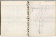 Melvin Edward Nelson, “Notebook (“Livewire”)”, Colton, Oregon, 1960–April 30, 1964, Ballpoint p…