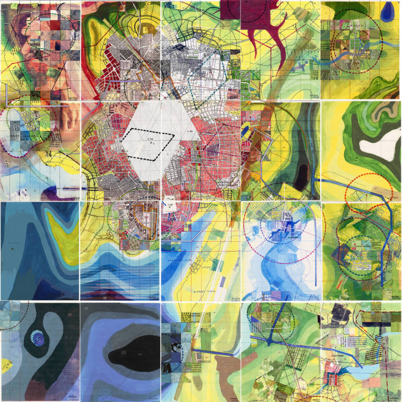 Jerry Gretzinger, “Jerry’s Map (N8/W10 to N5/W6, Generations III, IV, V, VI, and VII)”, Ann Arb…