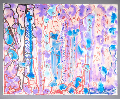 J. B. Murray, “Untitled”, Sandersville, Georgia, United States, 1978–1985, Tempera and marker o…