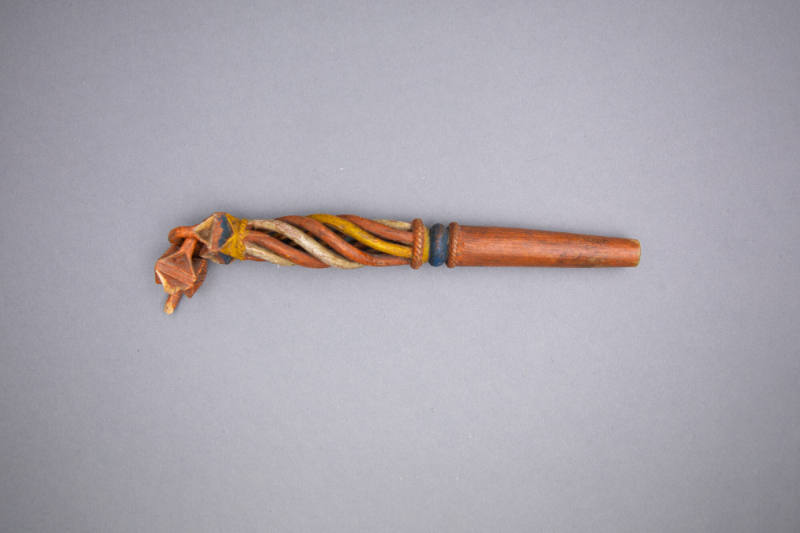 Artist unidentified, “Nostepinner”, Western Norway, Norway, c. 1850, Paint on carved wood, 8 3/…