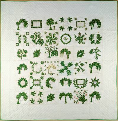 Presentation Quilt for William A. Sargent
Members of the Freewill Baptist Church
Photographed…