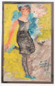  Justin McCarthy, “Miss Mabel Normand”, Weatherly, Pennsylvania, n.d., Gouache on card, 8 3/4 x…