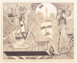 Ronnie White, “Untitled”, Massachusetts, 1995, Ink on paper, 8 x 10 in., Collection of the Amer…
