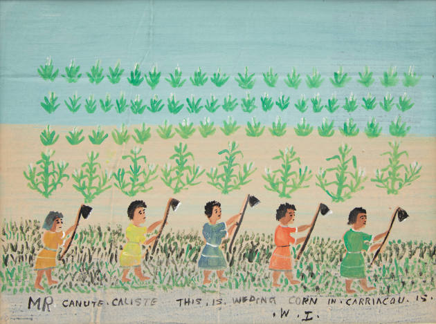Canute Caliste, “This is Weding Corn in Carricou”, L'Esterre, Carriacou Island, Grenada, n.d., …