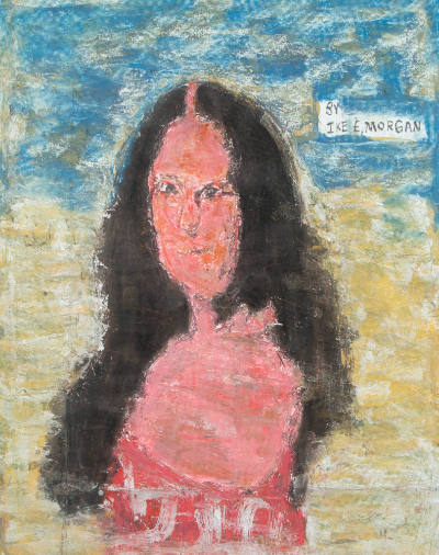  Ike E. Morgan, “Untitled”, Austin, Texas, n.d., Acrylic on paper, 24 x 19 in., Collection of t…