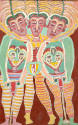 Max Romain, “Untitled”, New York, New York, n.d., Paint and ballpoint pen on cardboard, 2` 1/2 …