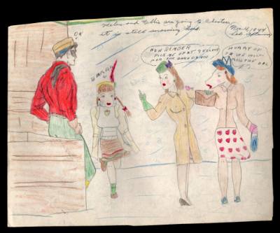 Mary Paulina Corbett, “[Helen and Nellie are going to Chester. it is still snowing hard.] from …