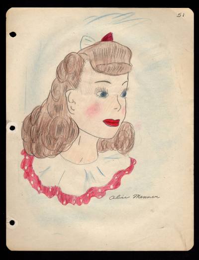 Mary Paulina Corbett, “[Alice Manner] from The Catville Kids”, Boothwyn, Garnet Valley, Pennsyl…