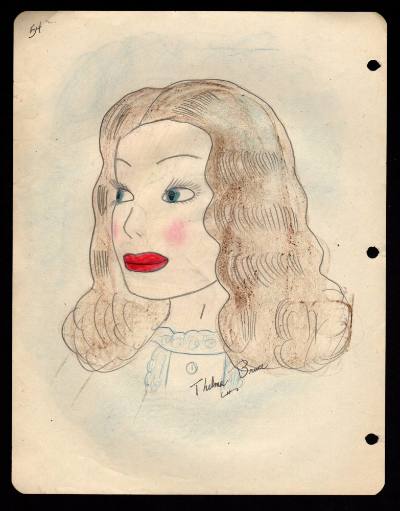 Mary Paulina Corbett, “[Thelma Bruce] from The Catville Kids”, Boothwyn, Garnet Valley, Pennsyl…