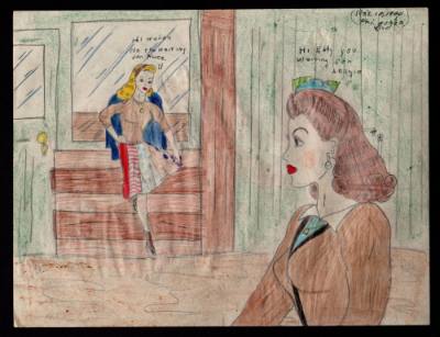 Mary Paulina Corbett, “["Hi Helen No I'm waiting for Alice"] from The Catville Kids”, Boothwyn,…