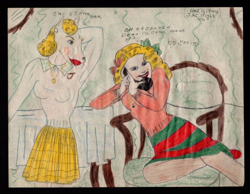Mary Paulina Corbett, “["Can I come too"] from The Catville Kids”, Boothwyn, Garnet Valley, Pen…