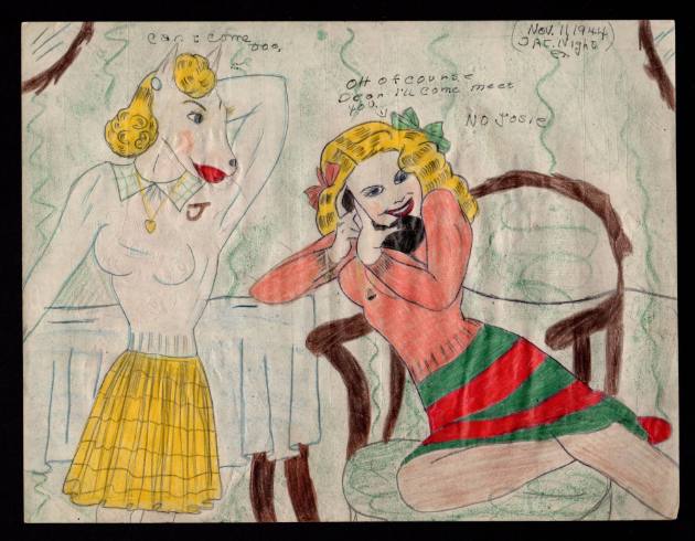 Mary Paulina Corbett, “["Can I come too"] from The Catville Kids”, Boothwyn, Garnet Valley, Pen…