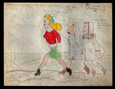 Mary Paulina Corbett, “[Betty is Rushing Home after the scene in Catville.] from The Catville K…