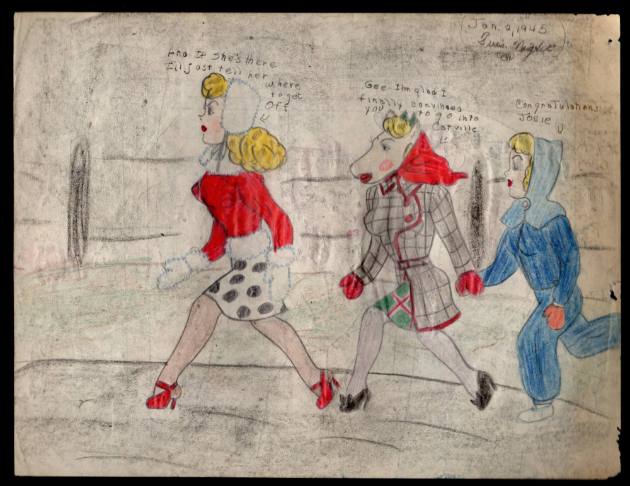 Mary Paulina Corbett, “["And If she's there I'll just tell her where to get off"] from The Catv…