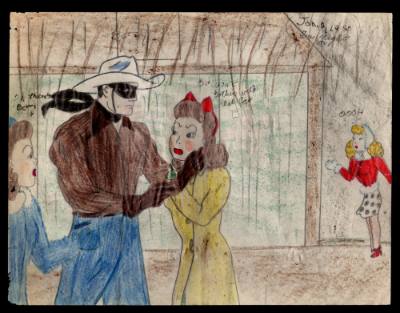 Mary Paulina Corbett, “["Oh there's Betty"] from The Catville Kids”, Boothwyn, Garnet Valley, P…