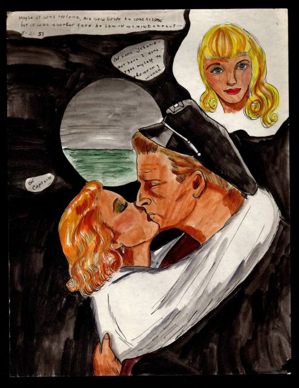 Mary Paulina Corbett, “[Maybe it was Helena, his new bride he was kissing but it was another fa…