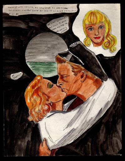 Mary Paulina Corbett, “[Maybe it was Helena, his new bride he was kissing but it was another fa…
