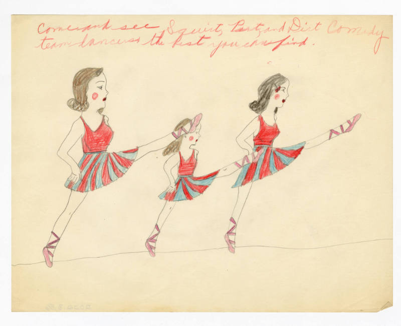 Mary Paulina Corbett, “[Come and see Squirt, P[--]t, and Dirt Comedy team dancers the best you …