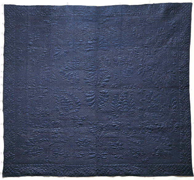 Indigo Calimanco Quilt
Artist unidentified
Photographer unidentified