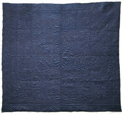 Indigo Calimanco Quilt
Artist unidentified
Photographer unidentified