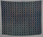 Artist unidentified, “Overshot coverlet: Snowball Variation”, Probably Pennsylvania, 1840, Wool…