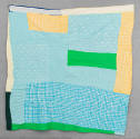 Plummer T. Pettway, “Courthouse Steps Log Cabin Variation Quilt”, Boykin, Alabama, United State…