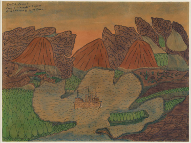  Joseph E. Yoakum, “English Chanal from Southampton England to La Haurev or Havre France”, Chic…