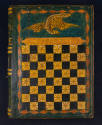 Alfred C. Campbell, “Gameboard (Checkers / Parcheesi)”, United States, Mid- to late 19th centur…