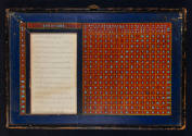 Artist unidentified, “Gameboard (Fortune-Telling Game)”, United States, Late 19th century, Wood…