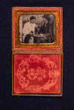 Artist unidentified, “Untitled [Two people playing a game]”, United States, 1855–1858, Ambrotyp…