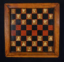 Artist unidentified, “Gameboard (Checkers)”, United States, Late 19th century, Paint and photog…