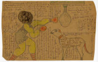 Lewis Smith, “Untitled / Untitled”, Ohio, United States, 1978, Colored pencil on brown paper ba…