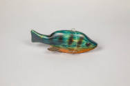 Ross Allen, “Bluegill Decoy”, Lac Du Flambeau, Wisconsin, United States, 1984, Wood, paint, met…
