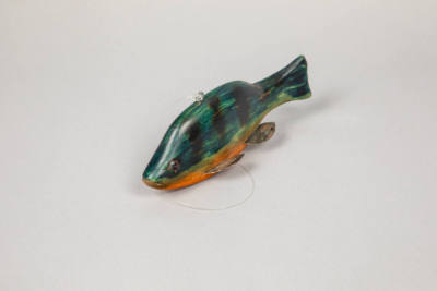 Ross Allen, “Bluegill Decoy”, Lac Du Flambeau, Wisconsin, United States, 1984, Wood, paint, met…