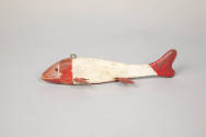 Artist unidentified, “Perch Decoy”, Minnesota, 1900–1950, Wood, paint, metal, 1 7/8 × 8 1/4 × 3…