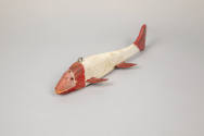 Artist unidentified, “Perch Decoy”, Minnesota, 1900–1950, Wood, paint, metal, 1 7/8 × 8 1/4 × 3…