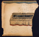 Artist unidentified, “Coffin”, United States, 1890–1925, Paint on cardboard, 23 × 18 ½ in., Col…