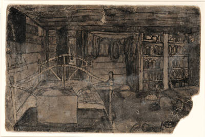 Untitled (The Big Attic Interior)
James Castle
Photo by Gavin Ashworth