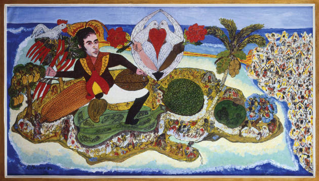 The Ascension of Simón Bolívar on Mount Jamaica
Everald Brown (1917–2002)
Jamaica
1983
Oil …