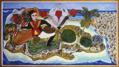 The Ascension of Simón Bolívar on Mount Jamaica
Everald Brown (1917–2002)
Jamaica
1983
Oil …