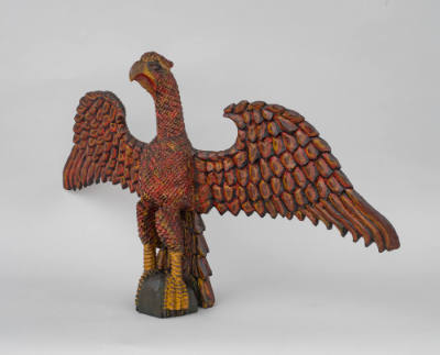 Wilhelm Schimmel ((1817–1890)), “Eagle,” Pennsylvania, United States, 1860–1890, 
Paint on pin…