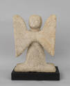 William Edmondson, “Angel, ” Nashville, Tennessee, United States, 1937, Limestone, 18 3/8 x 13 …