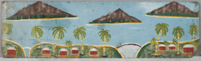 Sanford Darling, “Untitled (Tahitian Landscape)”, Santa Barbara, California, Mid-20th century, …