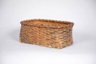 Artist unidentified, “Rectangular Basket”, United States, 19th century, Wood splints, 4 1/2 x 1…