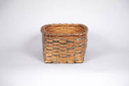 Artist unidentified, “Rectangular Basket”, United States, 19th century, Wood splints, 4 1/2 x 1…