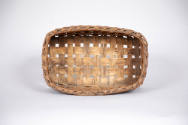 Artist unidentified, “Rectangular Basket”, United States, 19th century, Wood splints, 4 1/2 x 1…
